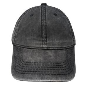 Aosmi Slideback Baseball Cap Gray One Size Adjustable Vented Holes Blank